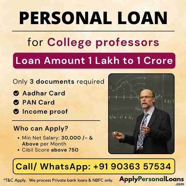 Personal Loan Options for Salaried Professionals personal loan options available for salaried residents in Kochi