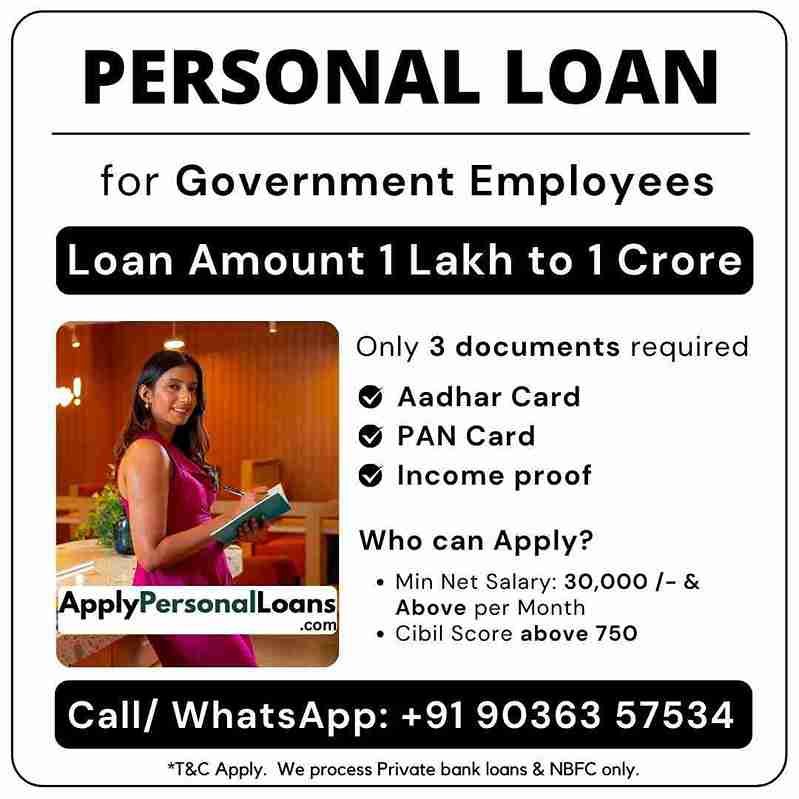 Personal Loan Options for Salaried Professionals personal loan options available for salaried residents in Vellore