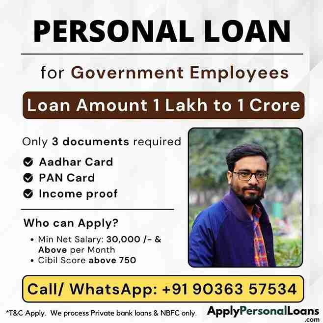 Personal Loan Options for Salaried Professionals personal loan options available for salaried residents in Kottayam