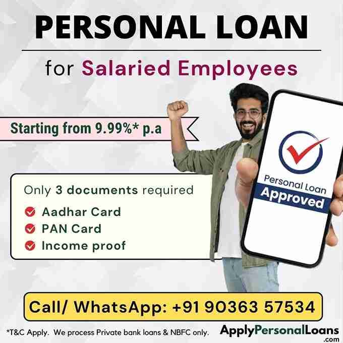 Personal Loan Options for Salaried Professionals personal loan options available for salaried residents in Kerala