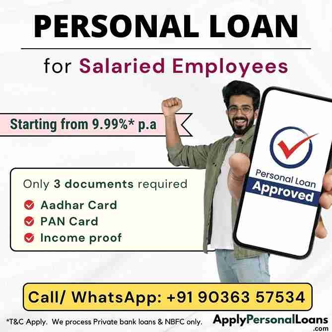 Personal Loan Options for Salaried Professionals personal loan options available for salaried residents in Karnataka
