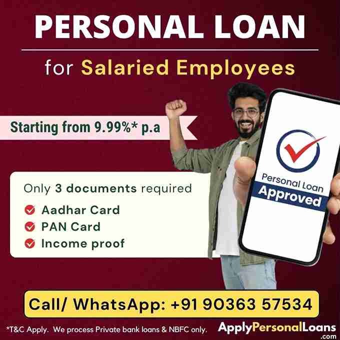 Personal Loan Options for Salaried Professionals personal loan options available for salaried residents in Kodagu