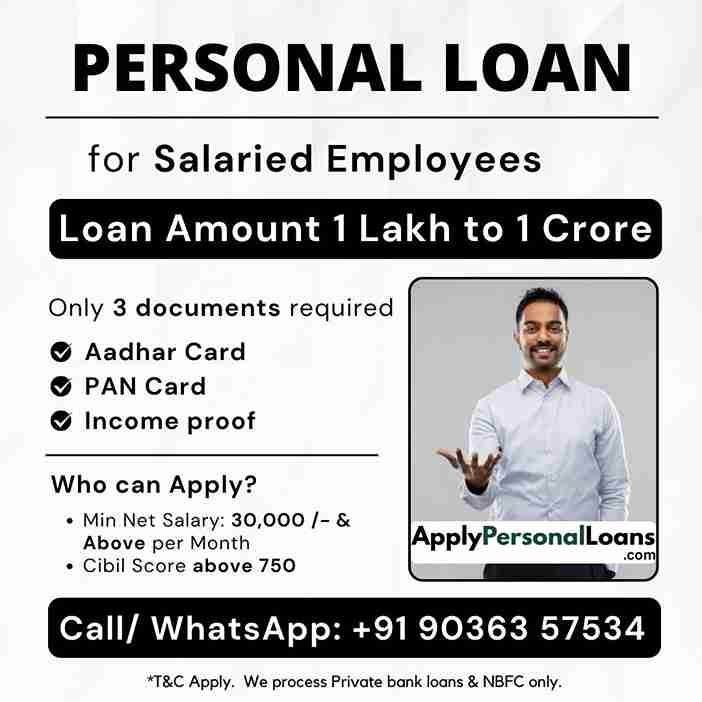 Personal Loan Options for Salaried Professionals personal loan options available for salaried residents in Haveri