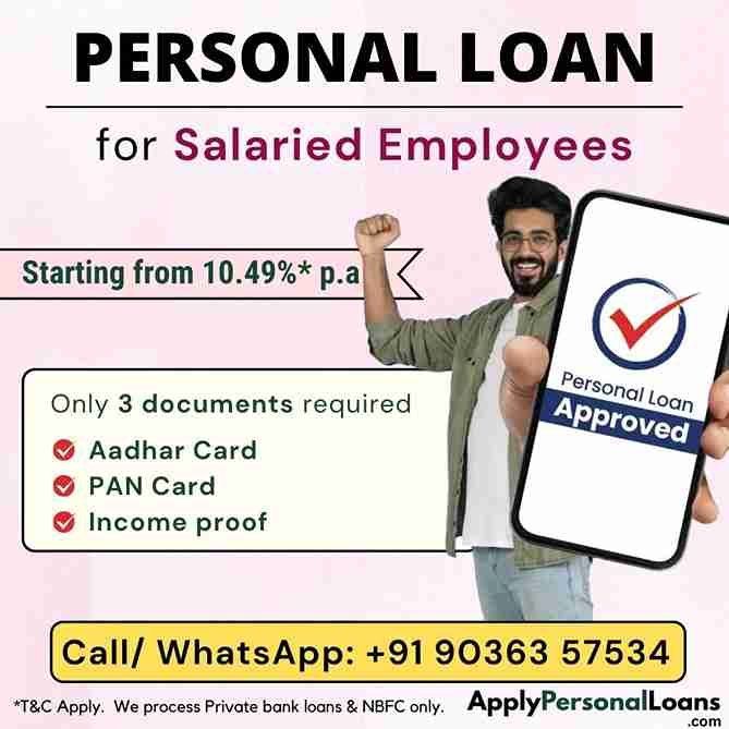 Personal Loan Options for Salaried Professionals personal loan options available for salaried residents in Andhra Pradesh