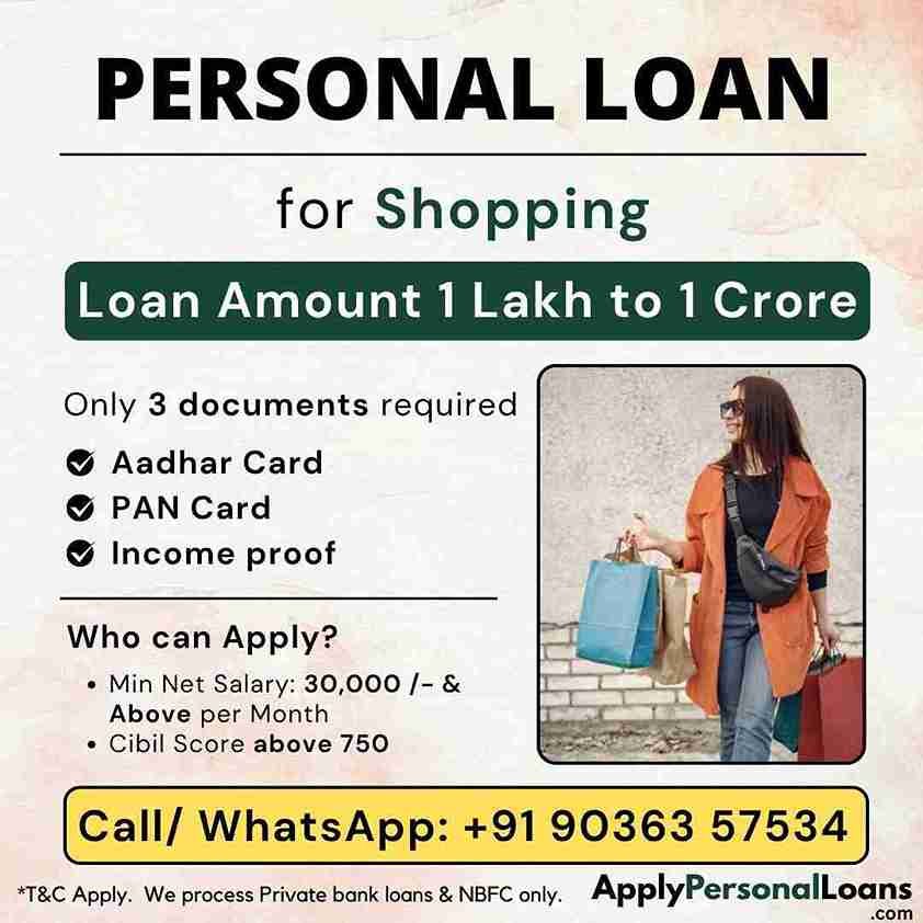 Lifestyle & Shopping Expenses personal loan options available for salaried residents in Vijayanagara