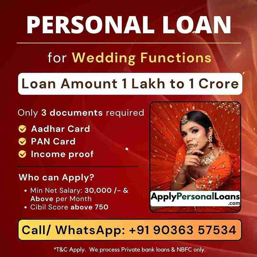Software Engineers personal loan options available for salaried residents in Eluru