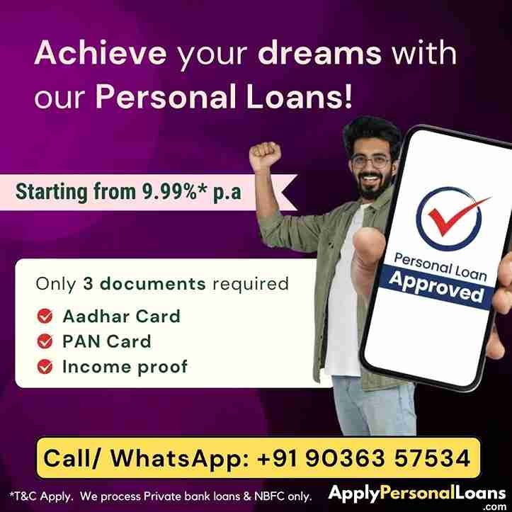 Personal Loan Options for Salaried Professionals personal loan options available for salaried residents in Mayiladuthurai